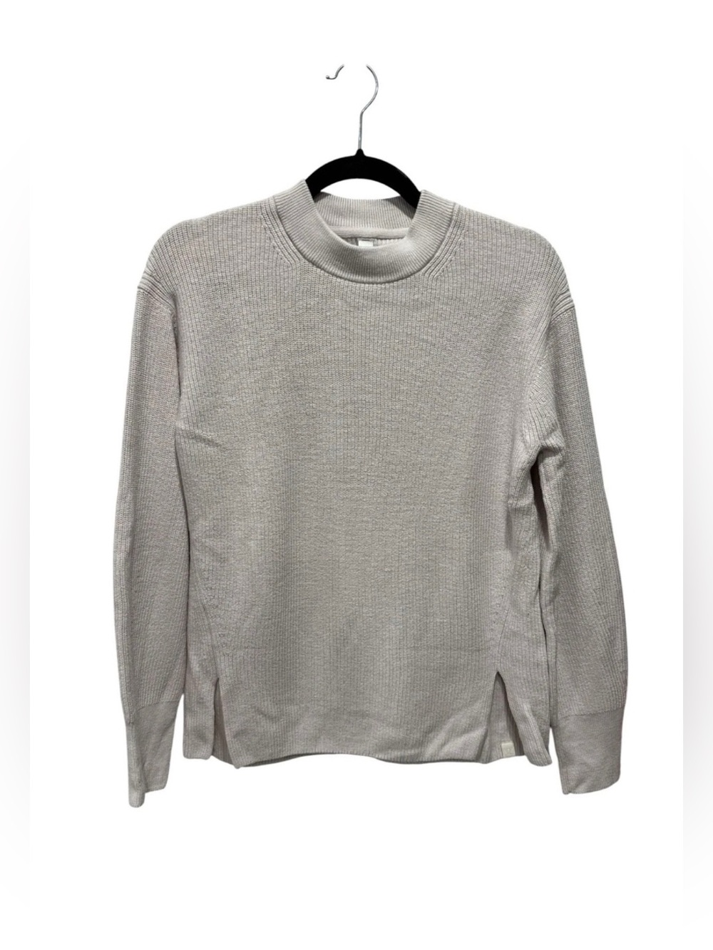 Lululemon Merino Wool and Cotton Mock Neck Ivory Sweater 2 - PRE-LOVED